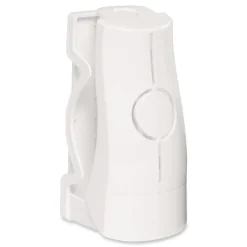 2.62 in. x 2.75 in. x 5.5 in. Solid Air Freshener Dispenser - White Cleaning & Janitorial Supplies