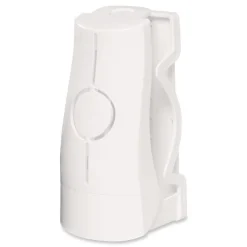 2.62 in. x 2.75 in. x 5.5 in. Solid Air Freshener Dispenser - White Cleaning & Janitorial Supplies