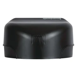 Hot 11 in. x 6.25 in. x 12.25 in. Single Jumbo Toilet Tissue Dispenser - Black Paper & Dispensers