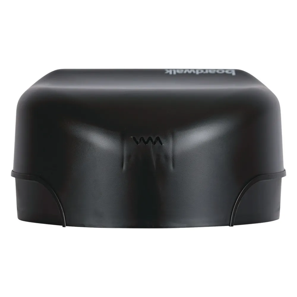 Hot 11 in. x 6.25 in. x 12.25 in. Single Jumbo Toilet Tissue Dispenser - Black Paper & Dispensers