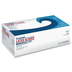 Hot 4.4 mil 9.5 in. Long Powder-Free General-Purpose Latex Gloves - Extra Large, Natural (100/Box, 10 Boxes/Carton) Cleaning & Janitorial Supplies