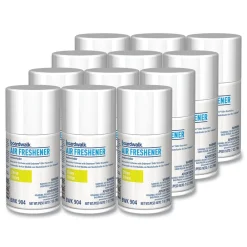 Outlet 5.3 oz. Aerosol Spray Metered Air Freshener Refills - Citrus Sunrise (12/Carton) Odor Control