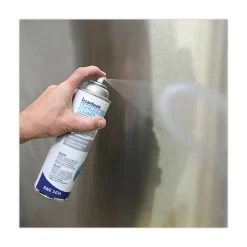 Best 18 oz. Aerosol Spray Water-in-Oil Based Stainless Steel Cleaner and Polish - Lemon Scent (12/Carton) Cleaning & Janitorial Supplies