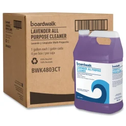 Online 128 oz. Bottle All Purpose Cleaner - Lavender Scent (4/Carton) Cleaning & Janitorial Supplies