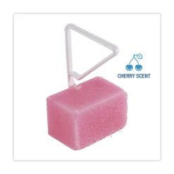 Sale 4 oz. Cherry Scent Toilet Bowl Para Deodorizer Block - Pink (12/Box) Odor Control