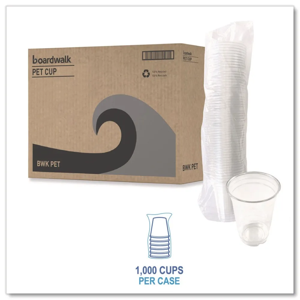 New 14 oz. PET Cups - Clear (50/Bag, 20 Bags/Carton) Tabletop And Serveware