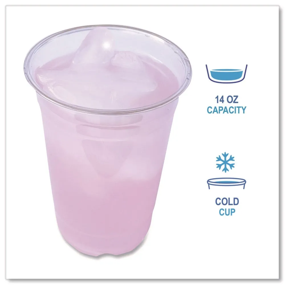 New 14 oz. PET Cups - Clear (50/Bag, 20 Bags/Carton) Tabletop And Serveware