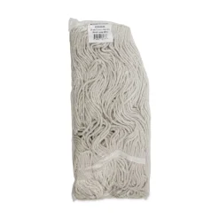 Best 24 oz. Pro Loop Web/Tailband Cotton Wet Mop Head - White (12/Carton) Cleaning & Janitorial Supplies
