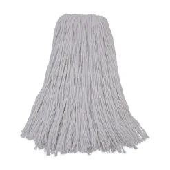 32 oz. Rayon Fiber Premium Standard Head - White (12/Carton) Cleaning & Janitorial Supplies