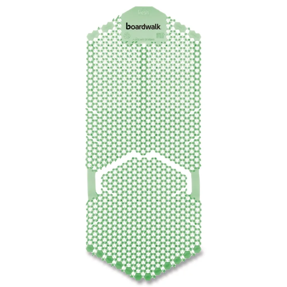 Best 5.22 oz. Vertical Urinal Screen - Cucumber Melon Scent Green (6/Carton) Cleaning & Janitorial Supplies