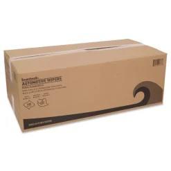 10.63 x 20.47 Automotive Wipers - Unscented/White (8/Carton) Cleaning & Janitorial Supplies