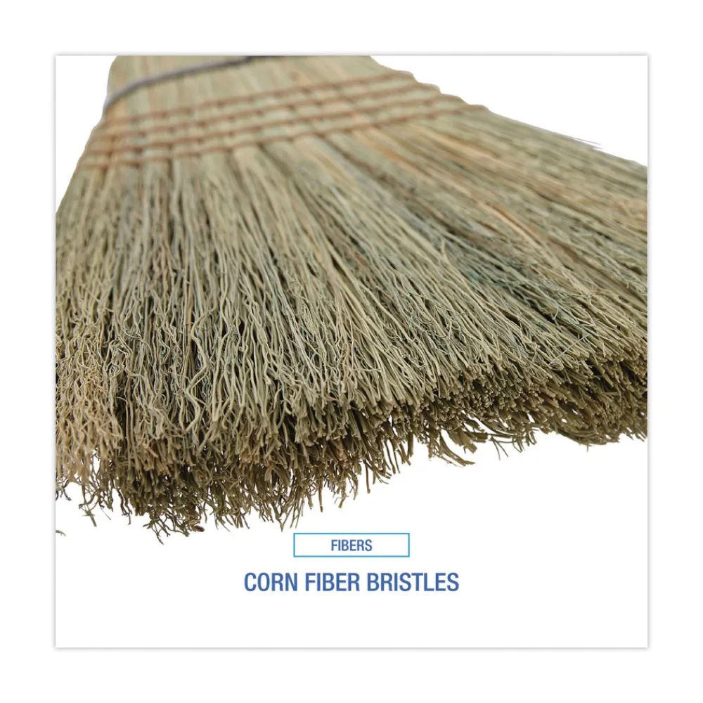 Hot BWK932CCT 12/Carton 56 in. Warehouse Broom, Corn Fiber Bristles - Natural Cleaning & Janitorial Supplies