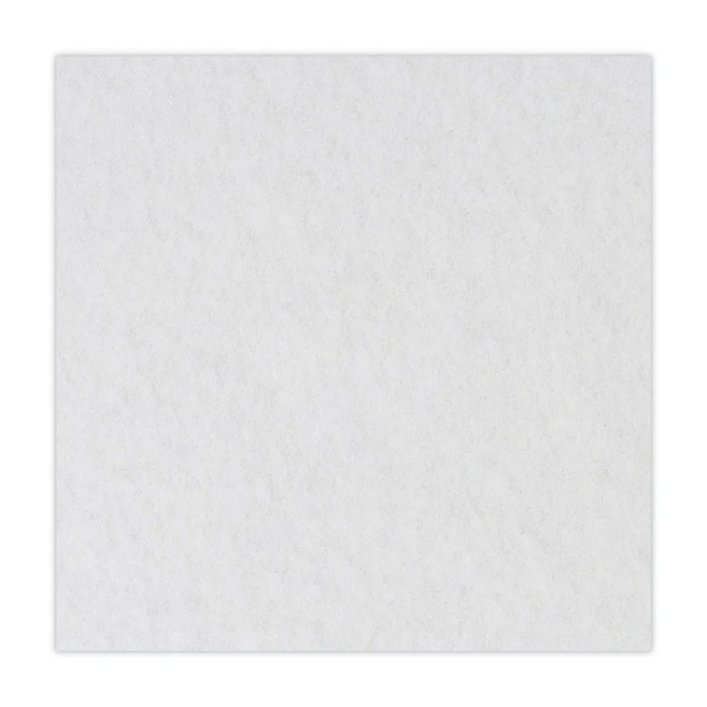 Best BWK4012WHI 12 in. Diameter Polishing Floor Pads - White (5/Carton) Cleaning & Janitorial Supplies