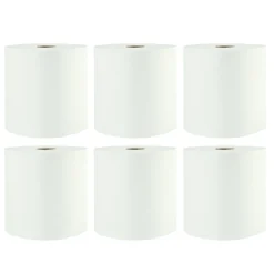Clearance BWK35XTRA 1-Ply 8 in. x 800 ft. Xtra Roll Towels - White (6 Rolls/Carton) Paper & Dispensers