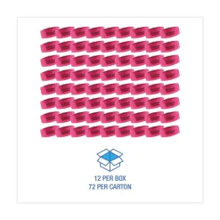 Outlet 72/Carton Apple Scent Bowl Clip - Red Odor Control