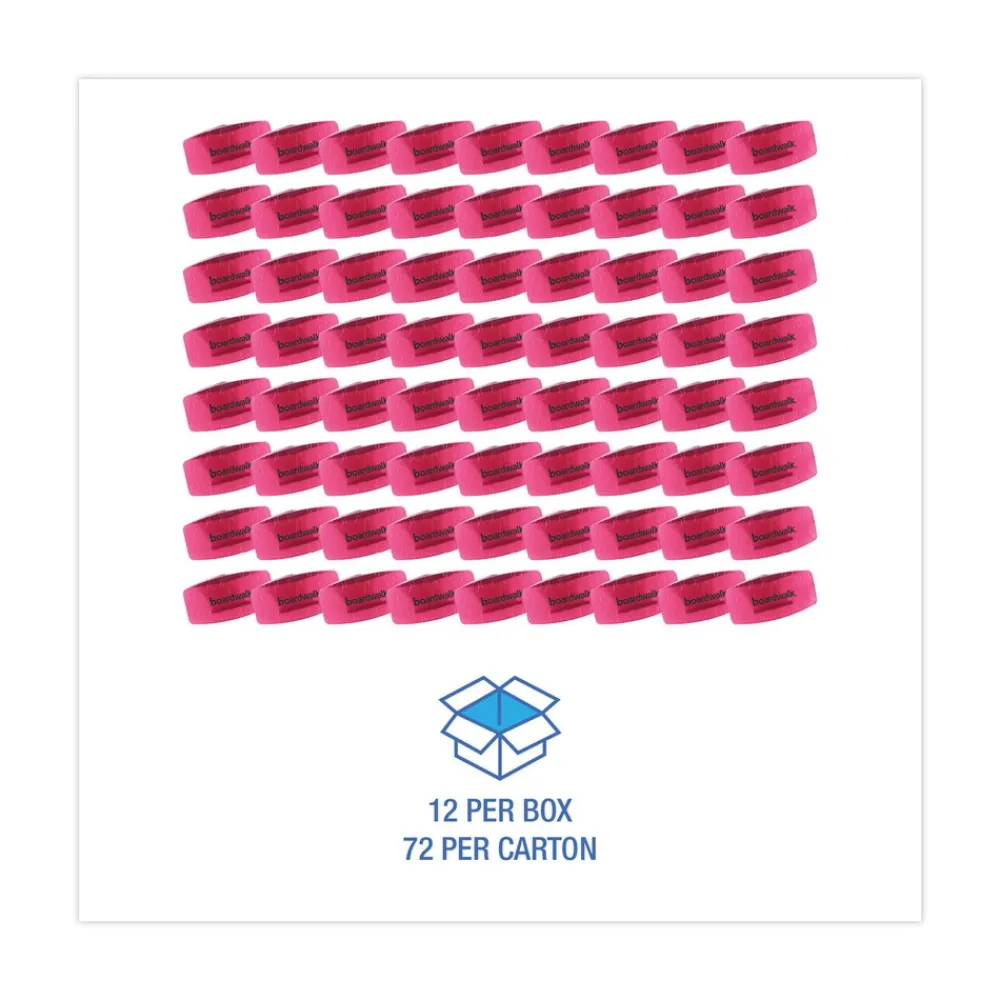 Outlet 72/Carton Apple Scent Bowl Clip - Red Odor Control