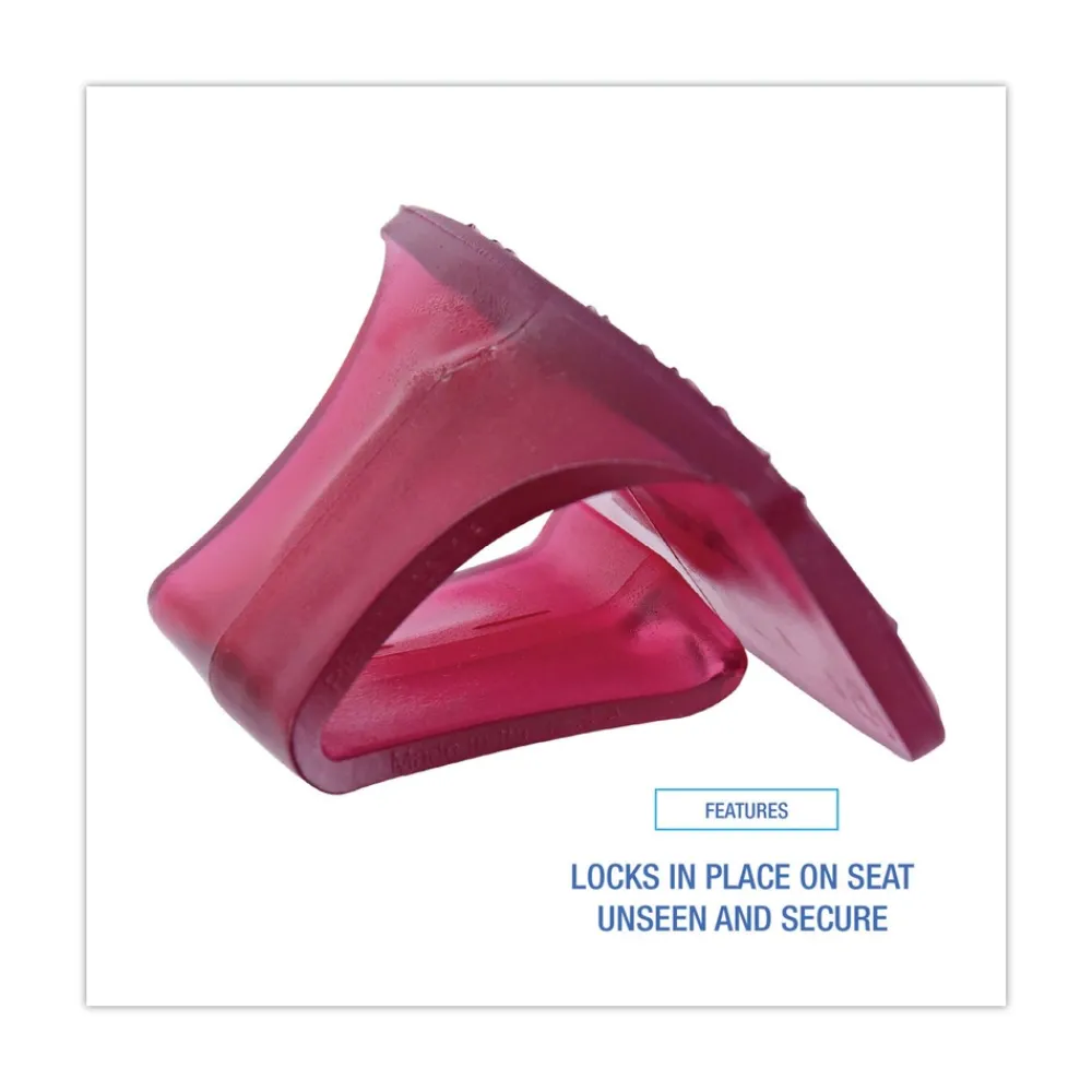 Outlet 72/Carton Apple Scent Bowl Clip - Red Odor Control