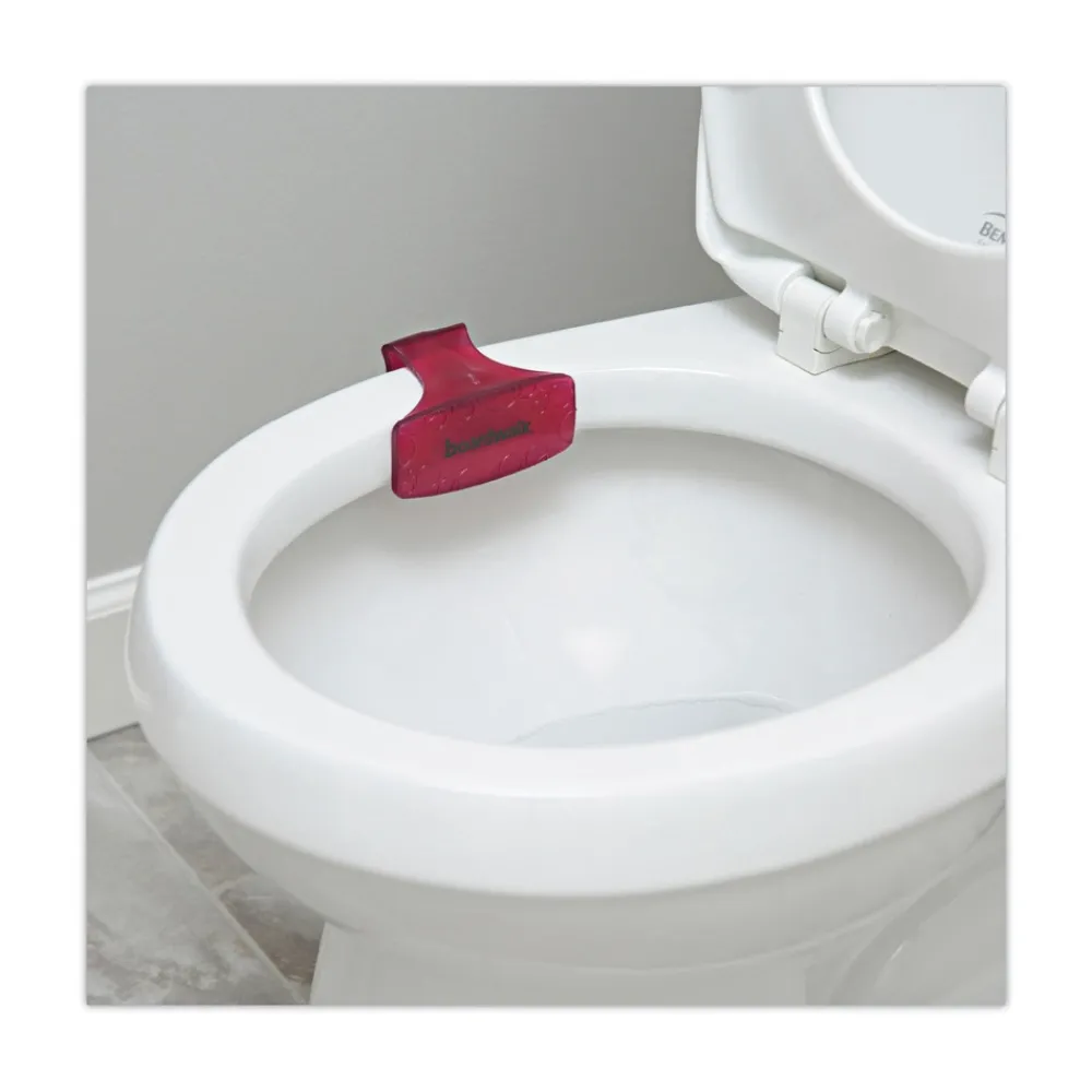 Outlet 72/Carton Apple Scent Bowl Clip - Red Odor Control