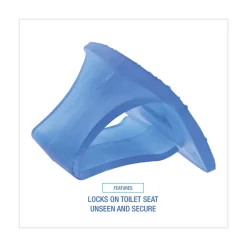 New EBCP012I072M06AAS8000 Toilet Bowl Clip - Cotton Blossom Scent, Blue (12/Box, 6 Boxes/Carton) Odor Control