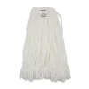 Sale Enviro Clean Looped Mop Head With Tailband - Large, White (12/Carton) Cleaning & Janitorial Supplies