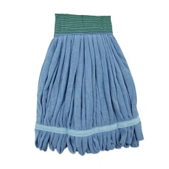 Online Microfiber Looped-End Wet Mop Head - Medium, Blue Cleaning & Janitorial Supplies