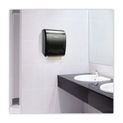 Best 1-Ply 8 in. x 800 ft. Green Xtra Roll Towels - Natural (6 Rolls/Carton) Paper & Dispensers