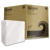 Sale 1-Ply 16 in. x 16 in. Dinner Napkins - White (250/Pack, 12 Packs/Carton) Cleaning & Janitorial Supplies