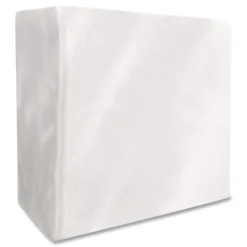 Sale 1-Ply 16 in. x 16 in. Dinner Napkins - White (250/Pack, 12 Packs/Carton) Cleaning & Janitorial Supplies