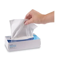 2-Ply Office Packs Facial Tissue Flat Box - White (30/Carton) Paper & Dispensers