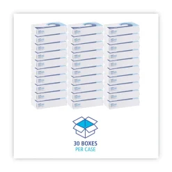 2-Ply Office Packs Facial Tissue Flat Box - White (30/Carton) Paper & Dispensers