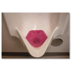 Sale WCBX-P-010I010I-01-AAS80- 0.11 oz WCBasix Urinal Screen - Apple Cinnamon Scent, Red (10/Box) Cleaning & Janitorial Supplies