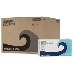 Online 395XLCTA 5 mil Disposable General-Purpose Powder-Free Nitrile Gloves - X-Large, Blue (1000/Carton) Cleaning & Janitorial Supplies