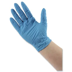 Online 395XLCTA 5 mil Disposable General-Purpose Powder-Free Nitrile Gloves - X-Large, Blue (1000/Carton) Cleaning & Janitorial Supplies