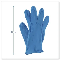 Online 395XLCTA 5 mil Disposable General-Purpose Powder-Free Nitrile Gloves - X-Large, Blue (1000/Carton) Cleaning & Janitorial Supplies