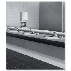 Best Contura 3.31 in. x 4 in. x 17.63 in. 34 oz. Lavatory-Mounted Soap Dispenser - Chrome/Stainless Steel Cleaning & Janitorial Supplies