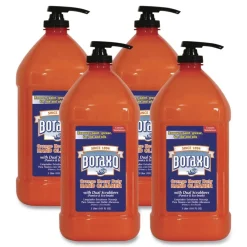 3 Liter Orange Heavy Duty Hand Cleaner - Citrus Scent (4/Carton) Cleaning & Janitorial Supplies