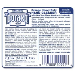 Sale 2-Liter Heavy-Duty Hand Cleaner Refill Bag - Orange Cleaning & Janitorial Supplies
