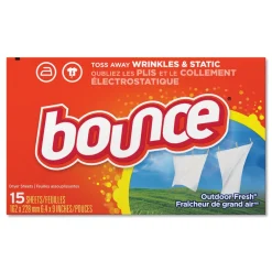 Sale Fabric Softener Sheets - Outdoor Fresh (15/Carton) Cleaning & Janitorial Supplies