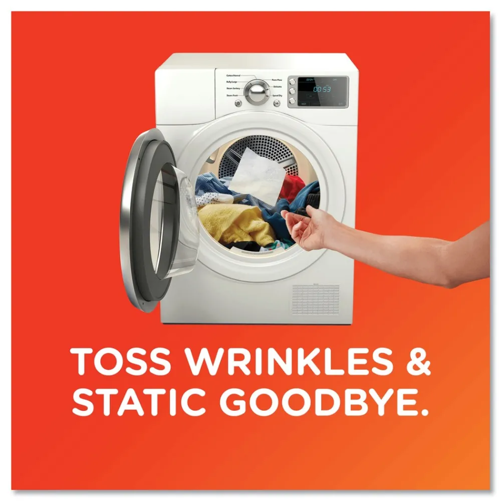 Hot Fabric Softener Sheets (6/Carton) Cleaning & Janitorial Supplies