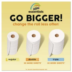 Hot Essentials Select-A-Size Kitchen Roll Paper Towels 2-Ply 108 Sheets/Roll 24 Rolls/Carton Paper & Dispensers