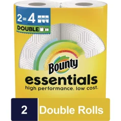 Clearance Essentials Select-A-Size 2-Ply Kitchen Roll Paper Towels - White (8/Carton) Cleaning & Janitorial Supplies
