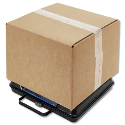 100 lbs. Capacity 12.5 in. x 10.95 in. x 2.2 in. Platform Portable Electronic Utility Bench Scale Mailing, Packing & Shipping