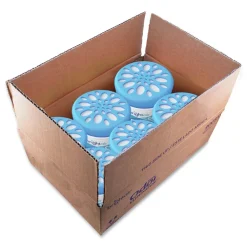 Sale 14 oz. Jar Super Odor Eliminator - Blue, Cool and Clean (6/Carton) Cleaning & Janitorial Supplies