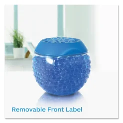 10 oz. Scent Gems Odor Eliminator - Cool and Clean, Blue (6/Carton) Odor Control