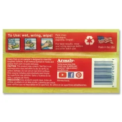 Best Estracell 4.5 in. x 2.75 in. Heavy-Duty Scrub Sponge - Yellow/Green (8/Carton) Cleaning & Janitorial Supplies