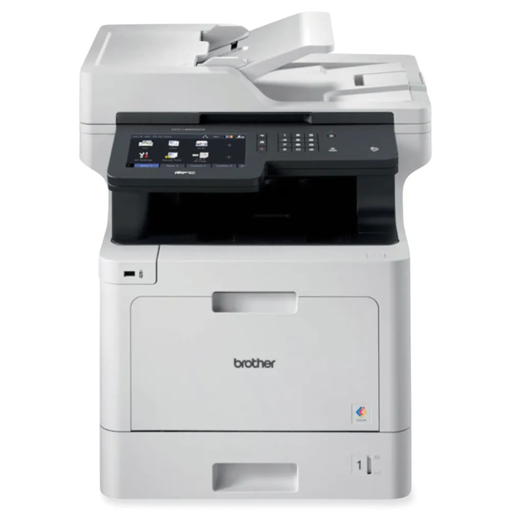 New 7 in. Color Touchscreen Copy/Fax/Print/Scan Color Laser All-in-One Printer Office Electronics & Batteries