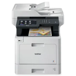 New 7 in. Color Touchscreen Copy/Fax/Print/Scan Color Laser All-in-One Printer Office Electronics & Batteries