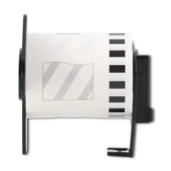 New 2.4 in. x 50 ft. Continuous Film Label Tape - Clear (1-Roll) Labels & Label Makers