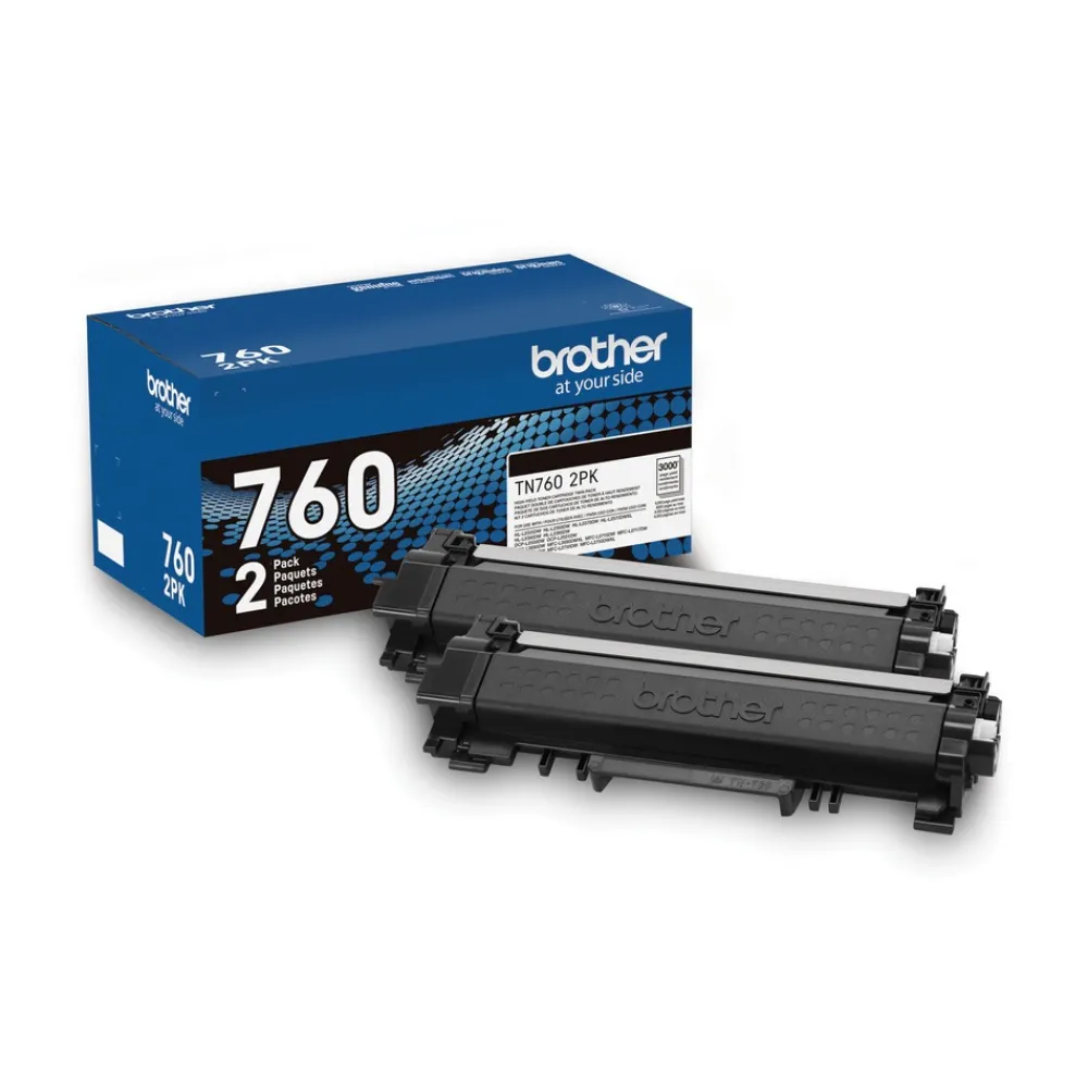Sale 3,000 Page-Yield High-Yield Toner - Black (2/Pack) Office Electronics & Batteries