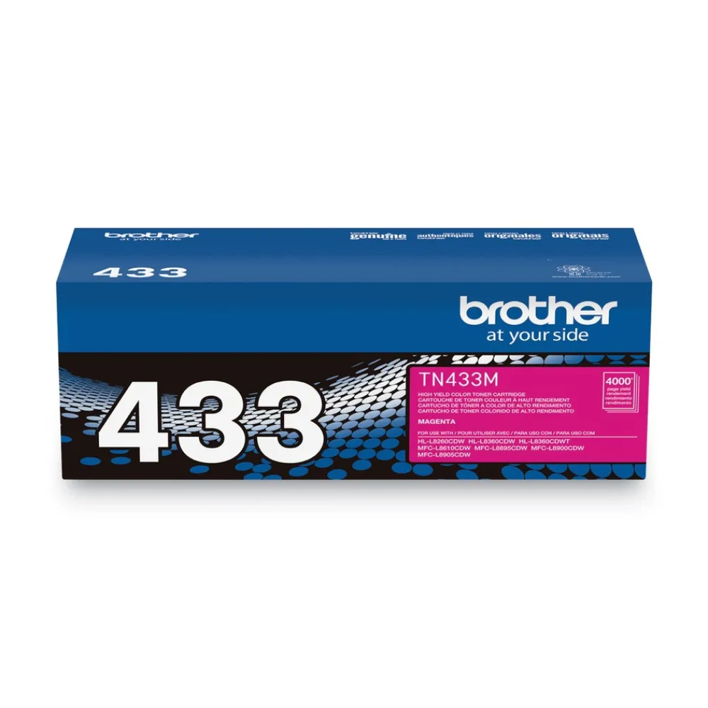4,000 Page-Yield High-Yield Toner - Magenta Office Electronics & Batteries
